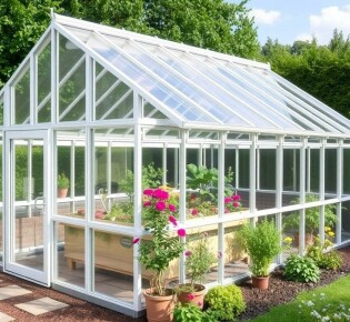 Садовые теплицы из поликарбоната: простой путь к богатому урожаю