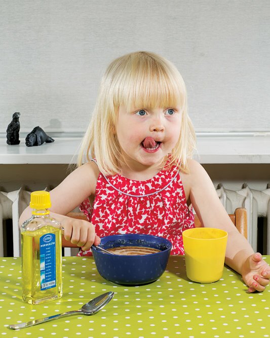Birta Gudrun Brynjarsdottir, 3½ года, Рейкьявик, Исландия - Что едят дети на завтрак по всему миру