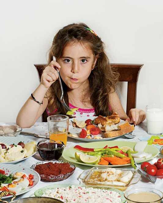 Doga Gunce Gursoy, 8 лет, Стамбул - Что едят дети на завтрак по всему миру