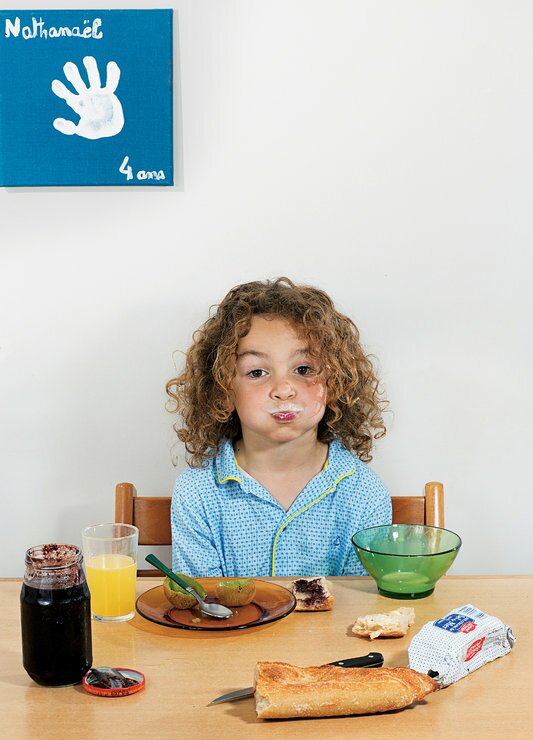 Nathanaël Witschi Picard, 6 лет, Париж - Что едят дети на завтрак по всему миру