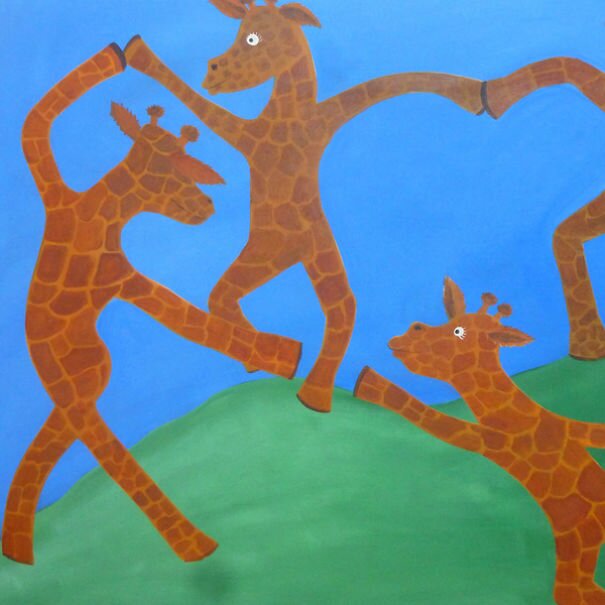 Большое искусство для маленьких детей "Танец" Анри Матисса