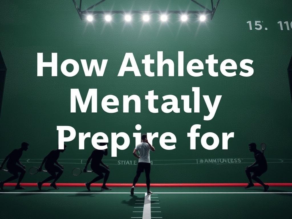     How Athletes Mentally Prepare for Competition. Common Techniques Athletes Use for Mental Preparation