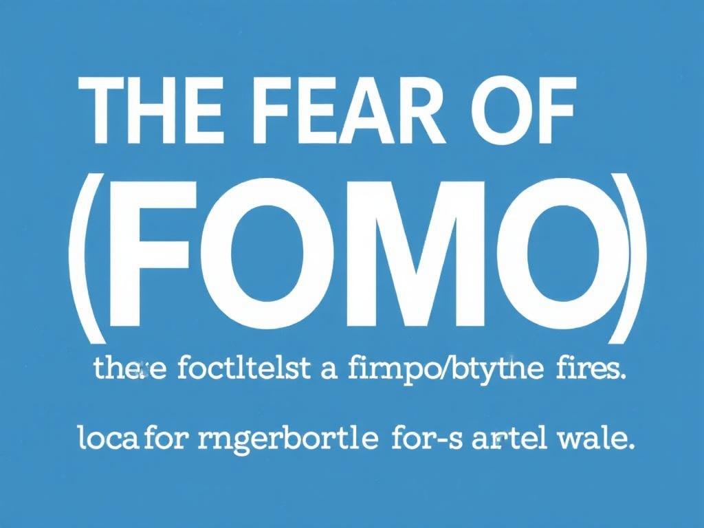     The Fear of Missing Out (FOMO). Practical Strategies to Overcome FOMO