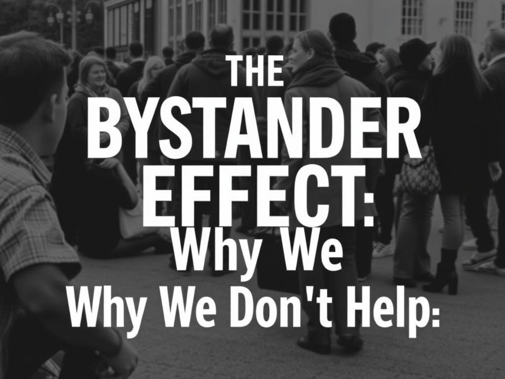     The Bystander Effect: Why We Don’t Help. How Culture and Society Influence the Bystander Effect