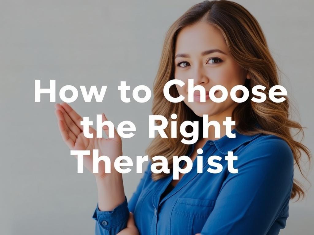    How to Choose the Right Therapist. Where to Start Your Search for the Right Therapist