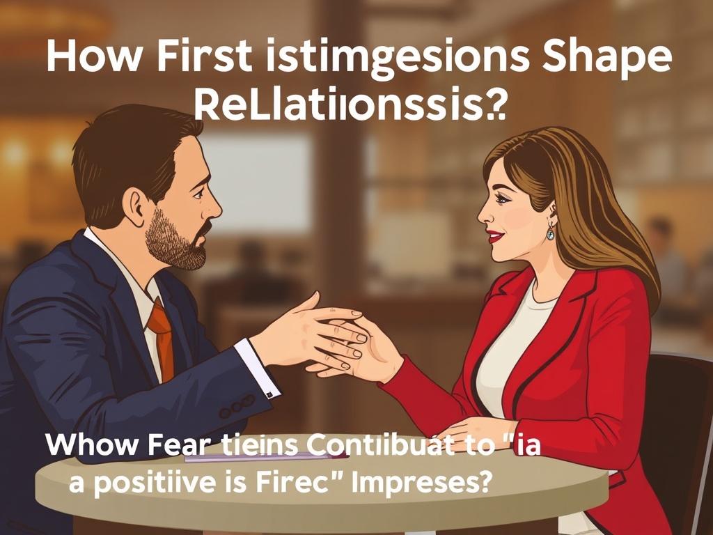     How First Impressions Shape Relationships. What Factors Contribute to a Positive First Impression?