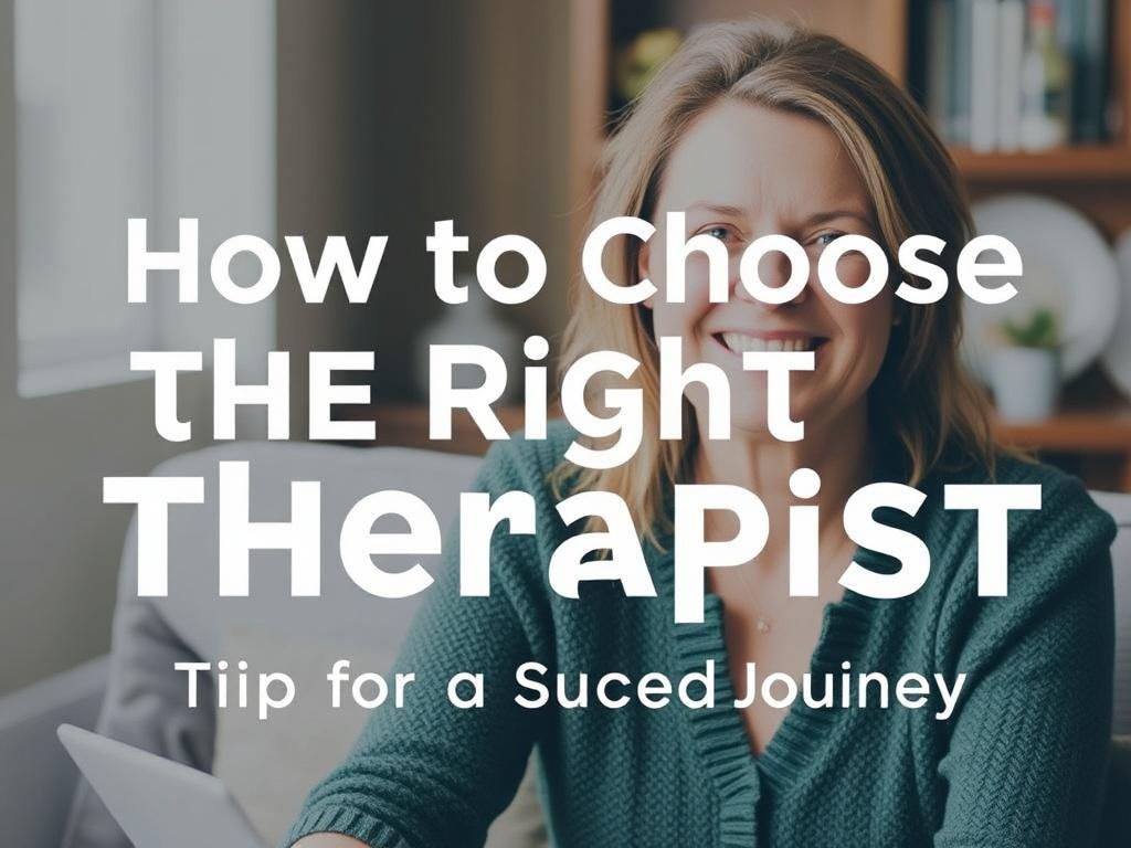     How to Choose the Right Therapist. Making the Most of Therapy: Tips for a Successful Journey