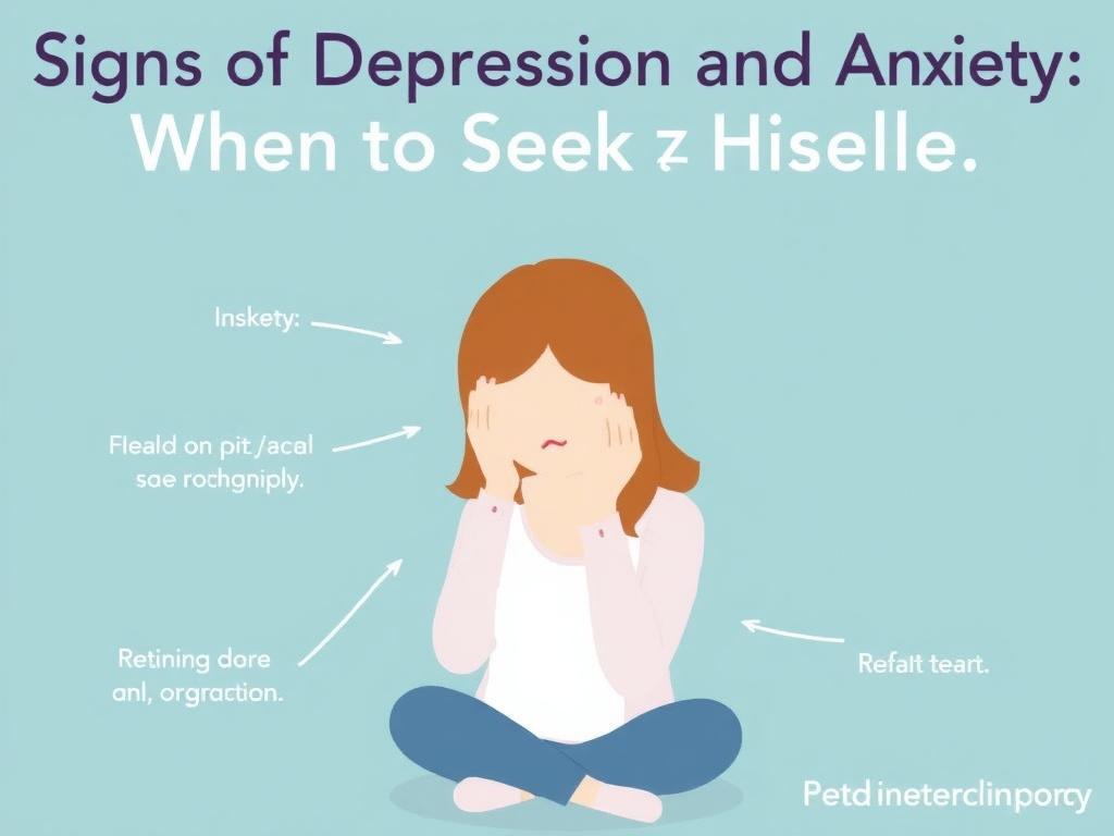     Signs of Depression and Anxiety: When to Seek Help. Recursos y pasos prácticos a seguir si crees que necesitas ayuda