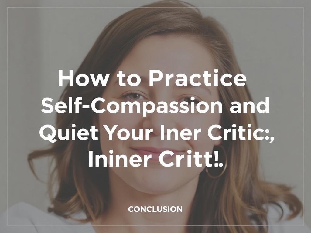     How to Practice Self-Compassion and Quiet Your Inner Critic. Conclusión