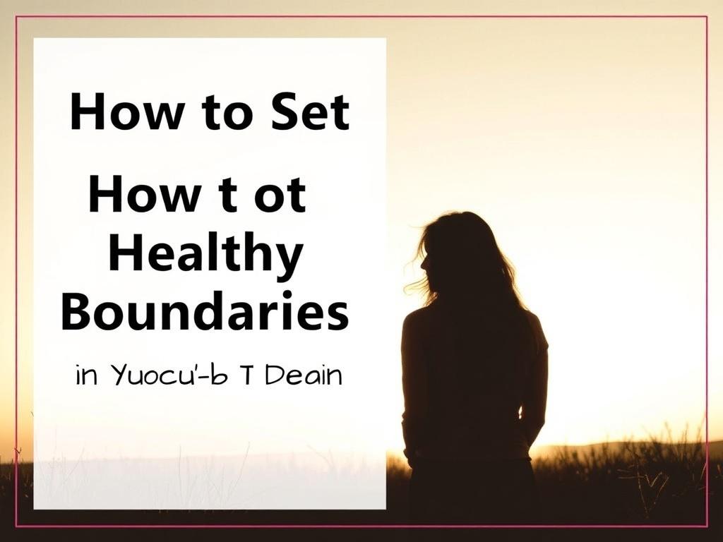     Comment fixer des limites saines (set boundaries) dans ses relations ?. How to Set Boundaries: Step-by-Step