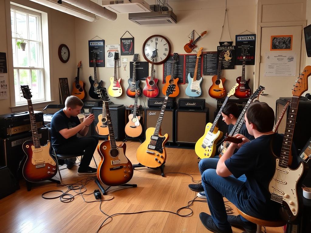 Гитара рядом: как выбрать музыкальную школу по гитаре и начать играть с удовольствием